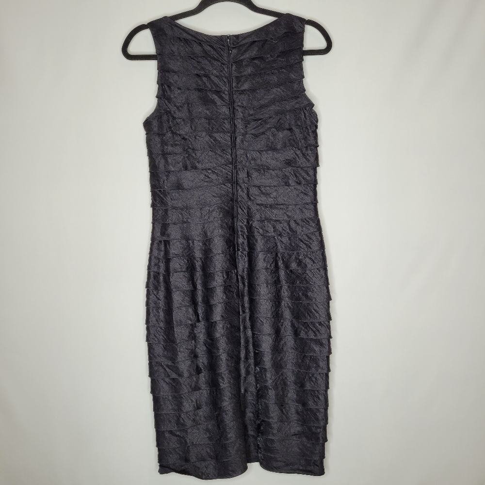 Adrianna Papell Black Evening Dress - Picture 3 of 14
